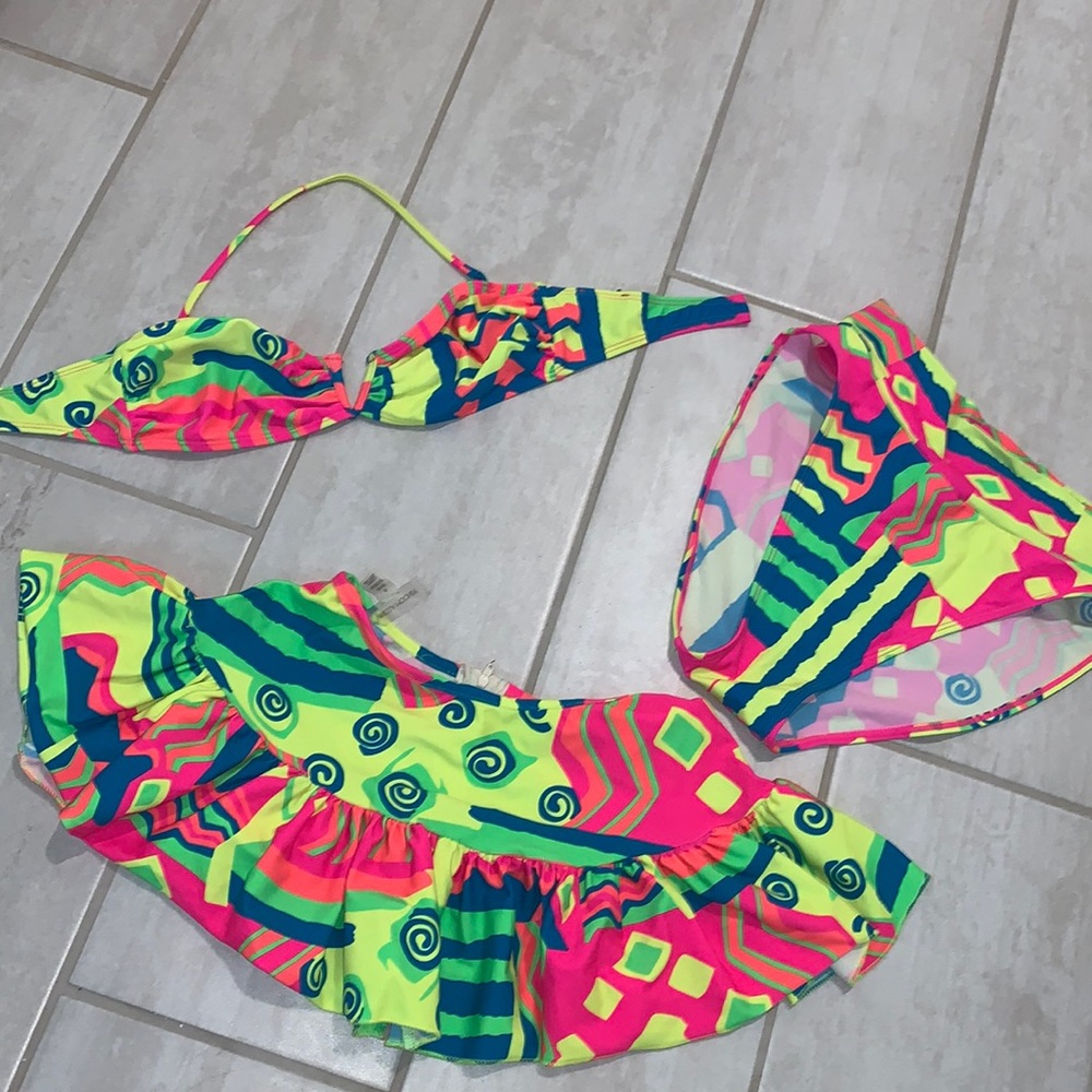 Vanessa Mooney Cora swim set 3 pieces all like brand new worn once